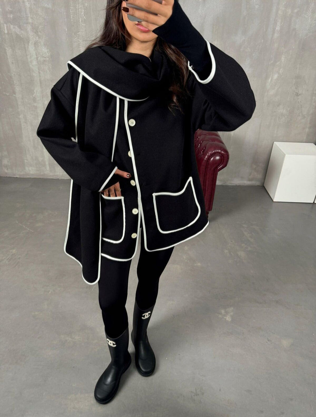 Scarf Jacket