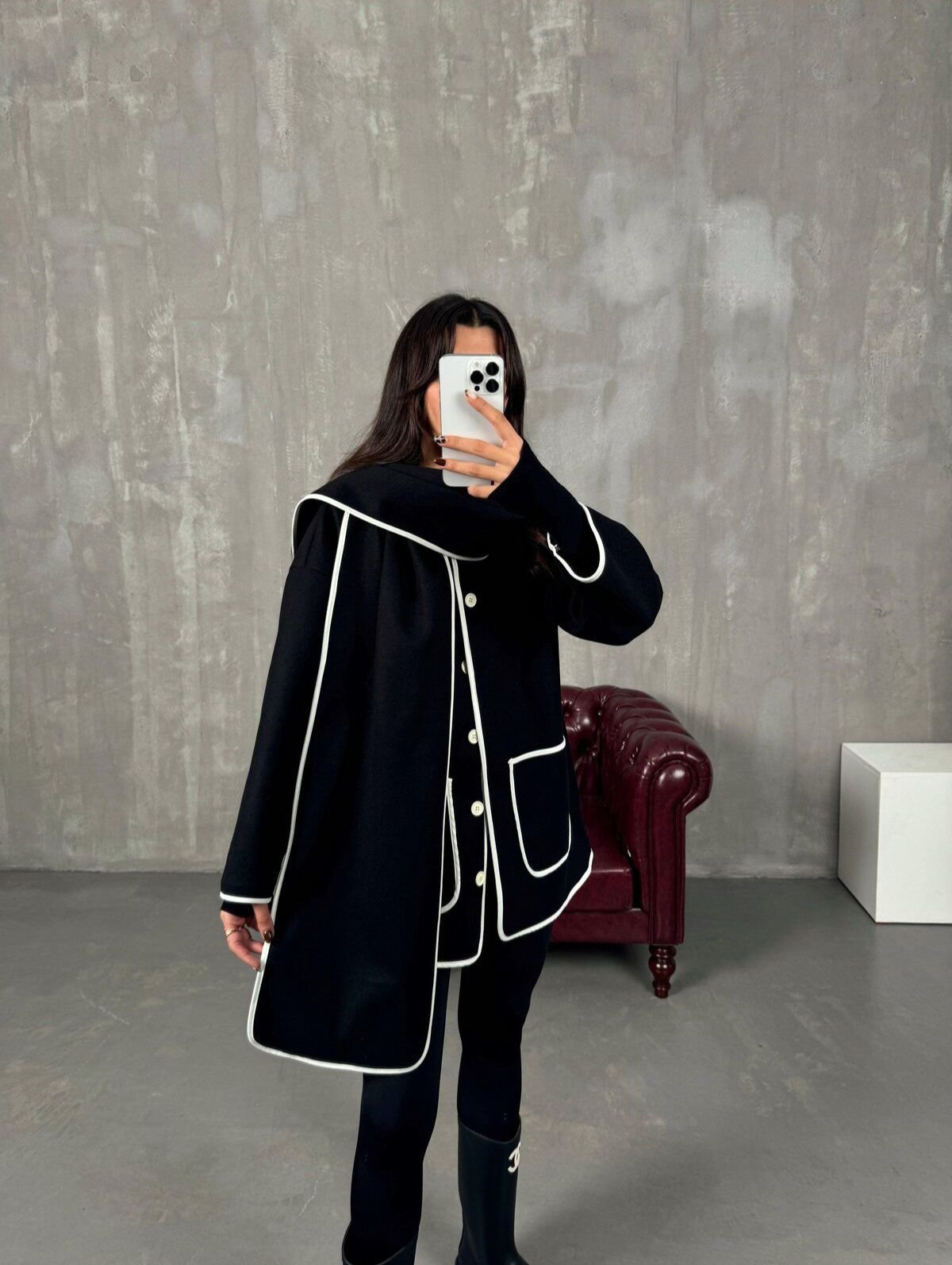Scarf Jacket