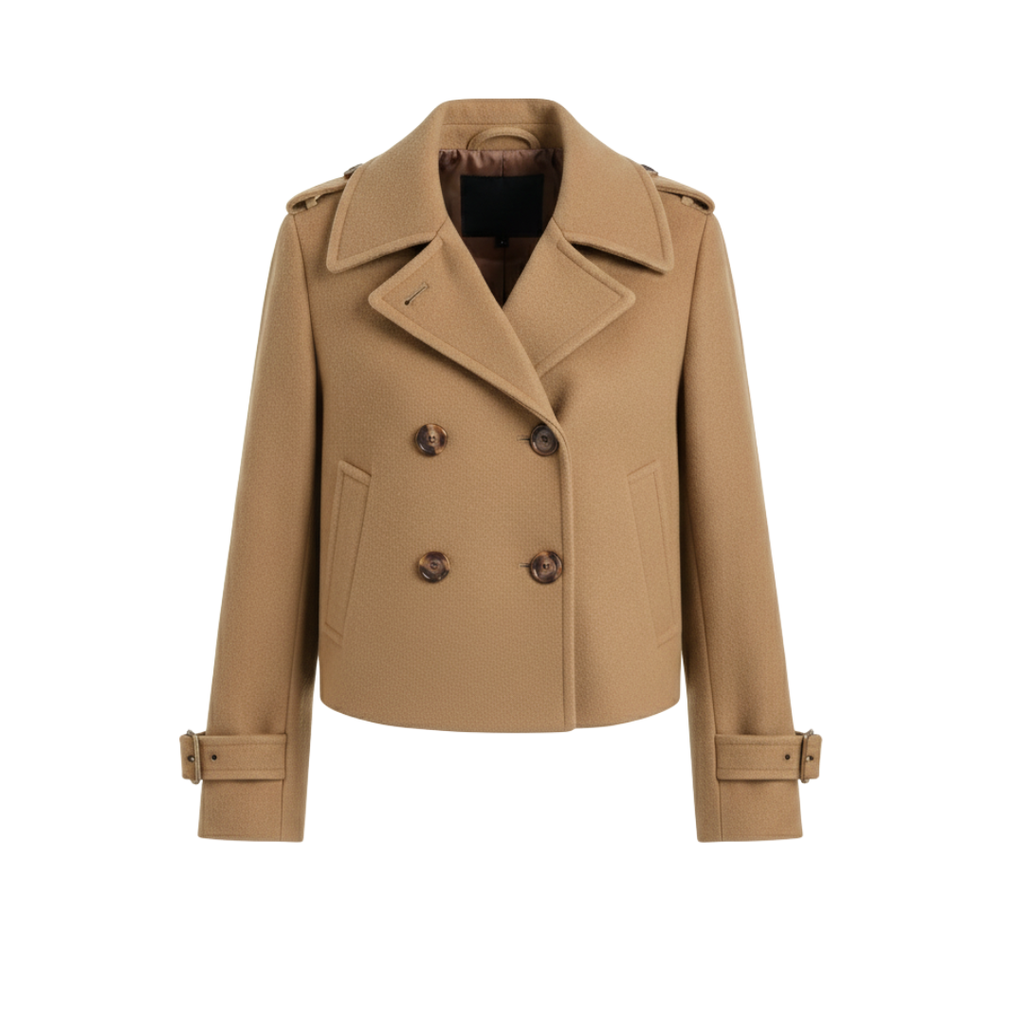 Demi-Manteau Cachemire