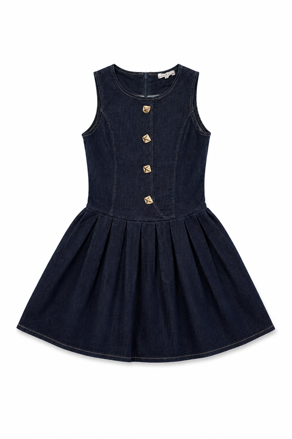 Denim muse dress
