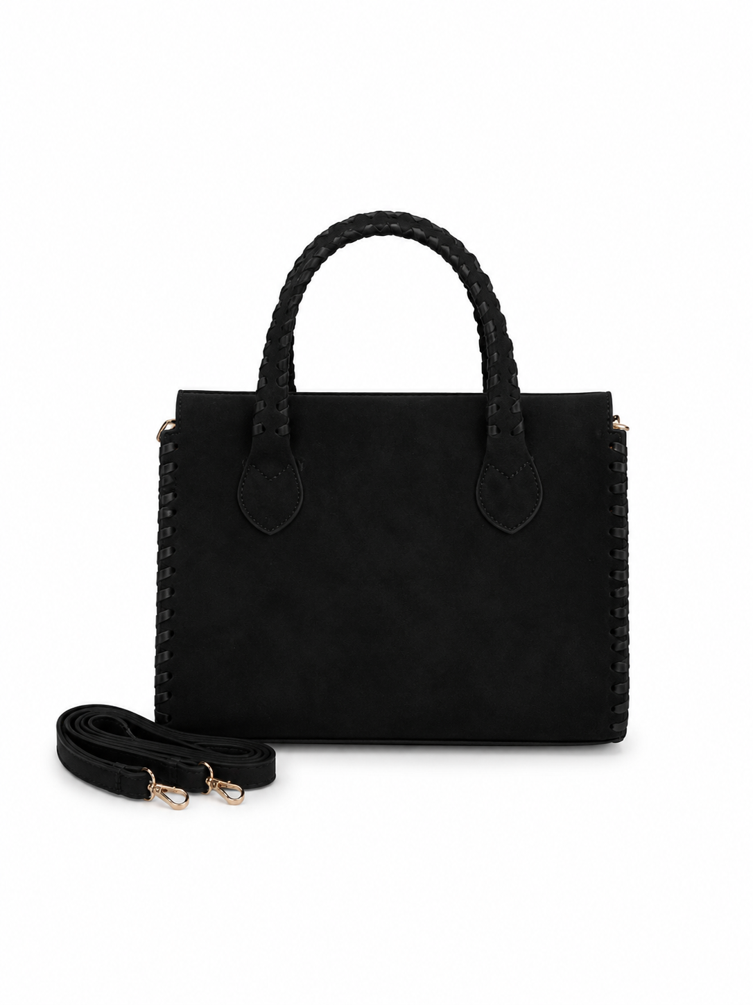 Braided tote bag
