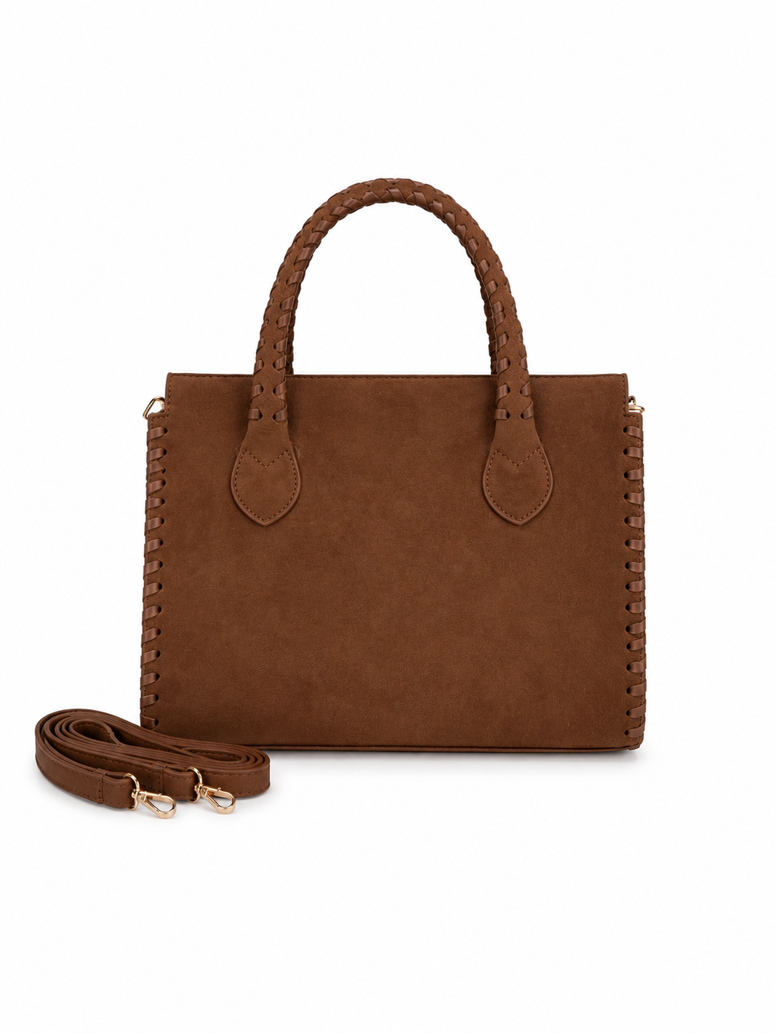 Braided tote bag