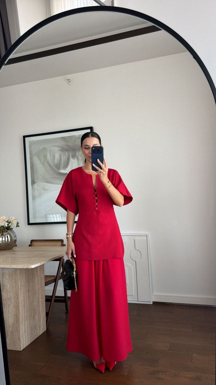 Long knit dress