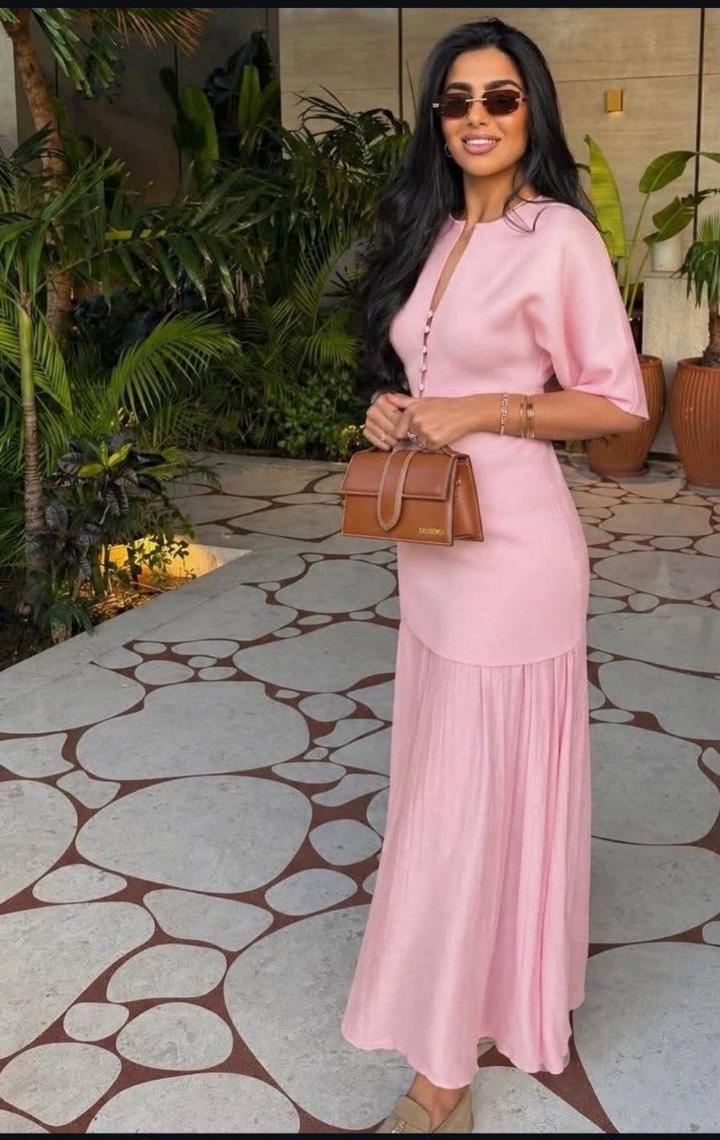 Long knit dress