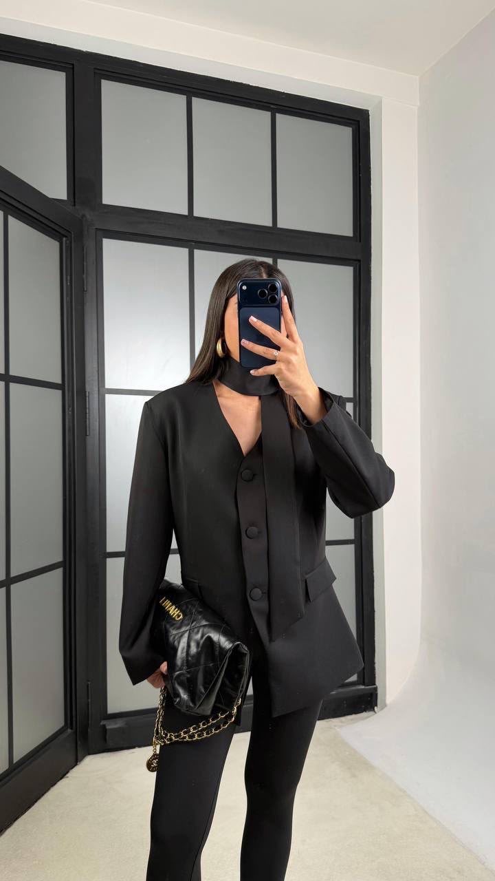 Belted Blazer