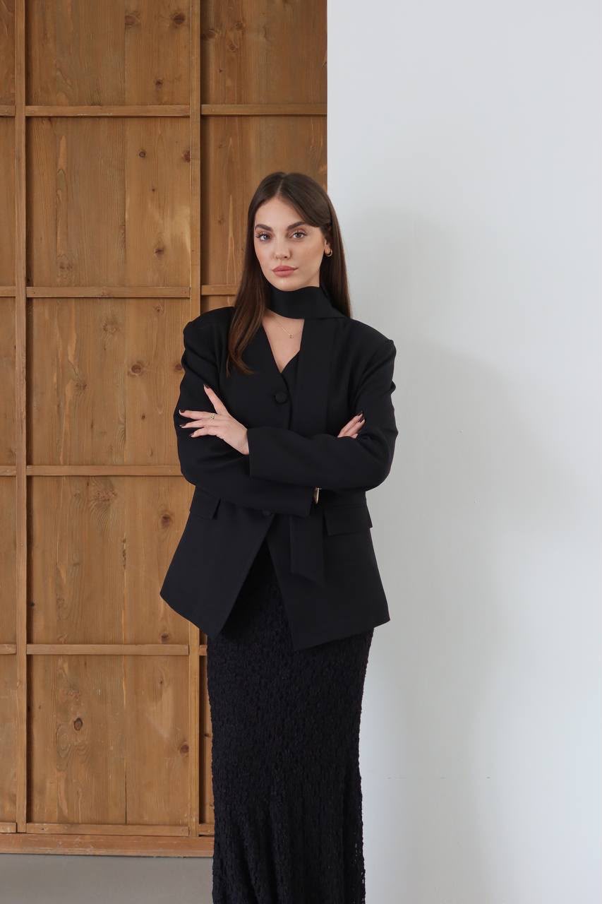 Belted Blazer