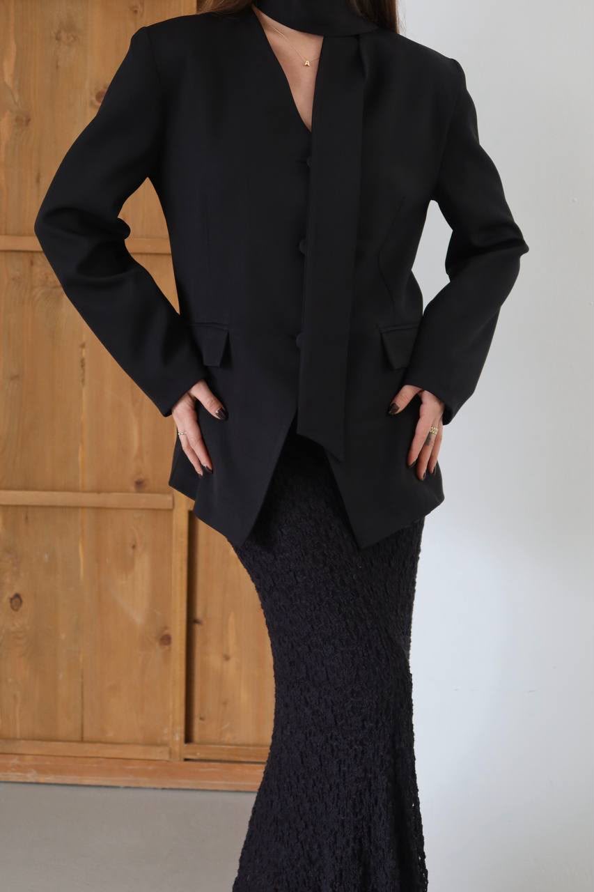 Belted Blazer