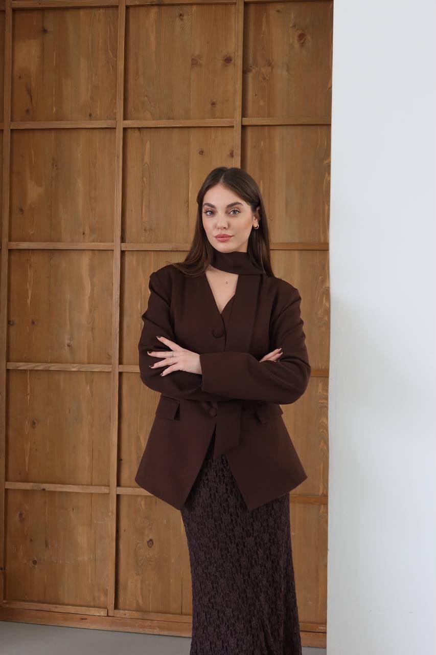 Belted Blazer