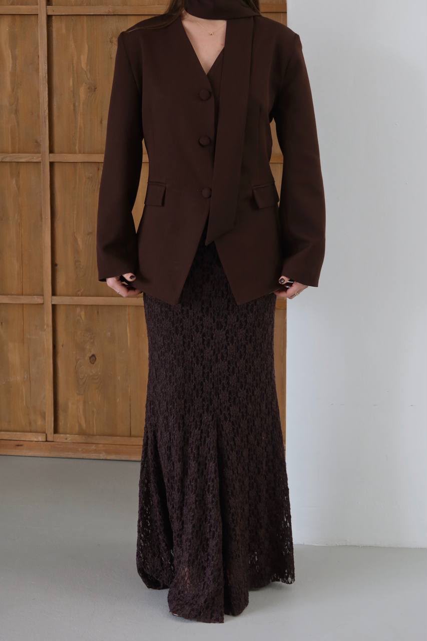 Belted Blazer