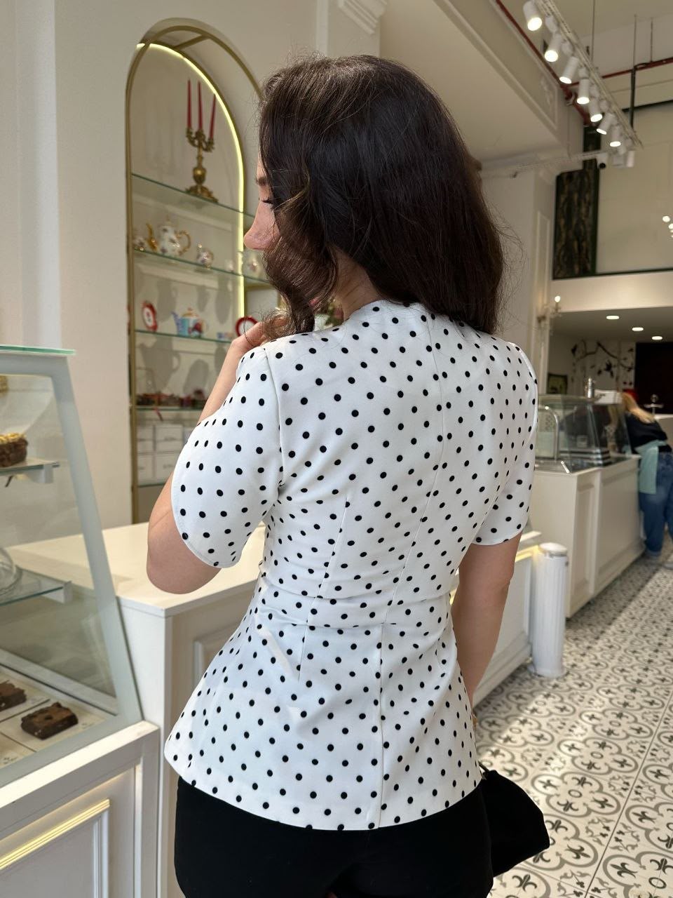 Polka Blouse