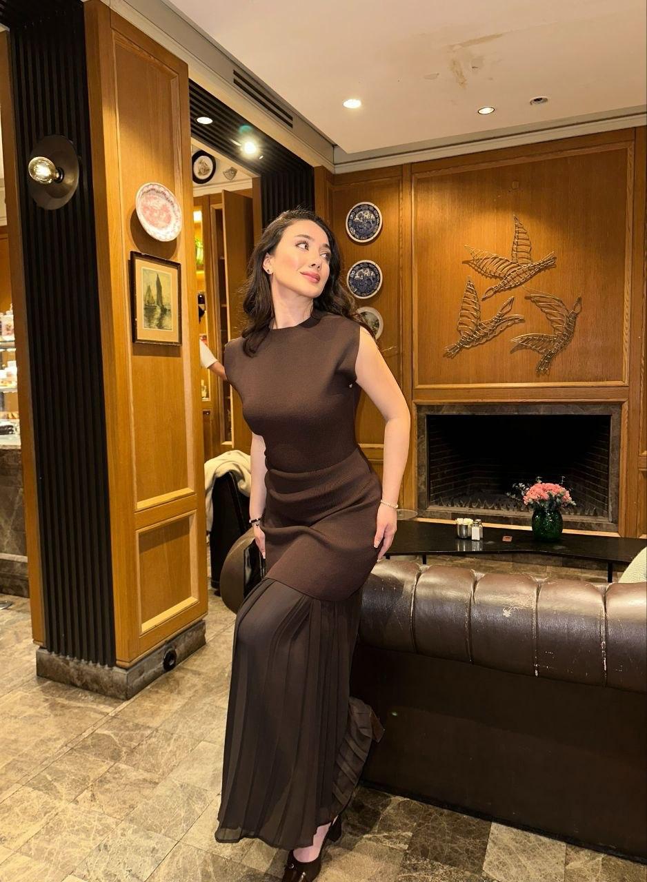 Pleat Dress